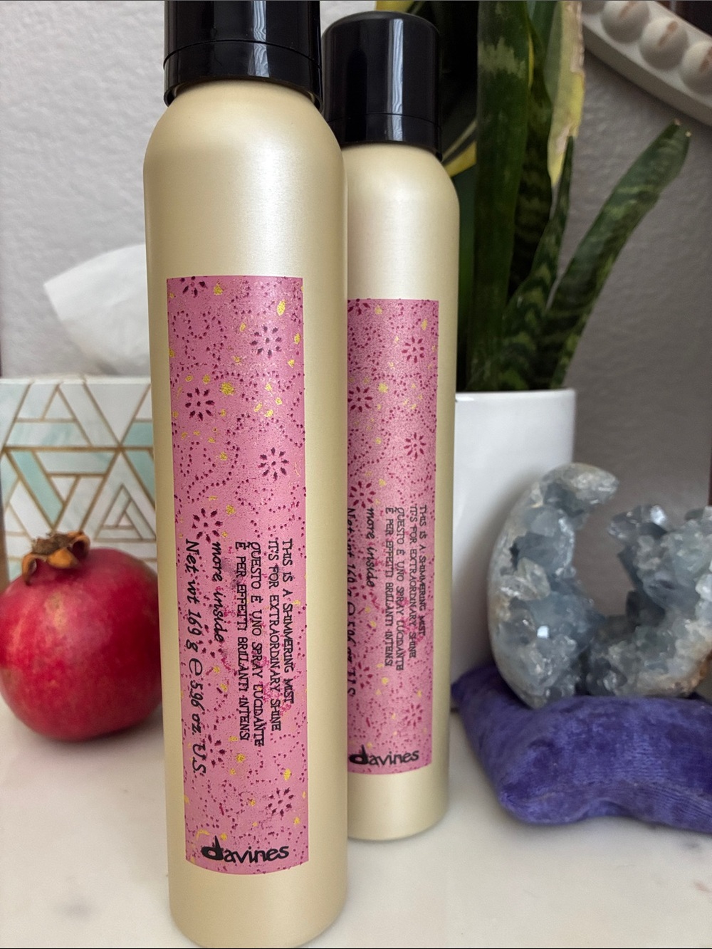 Davines Shimmer mist shine Spray - New from Salon